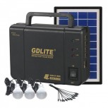 Ηλιακό σύστημα φωτισμού GDLITE με 3 λάμπες LED