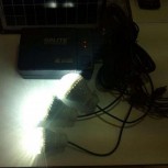 Ηλιακό σύστημα φωτισμού GDLITE με 3 λάμπες LED