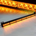 LED COB Φάρος-Μπάρα Οροφής Κίτρινο-Πορτοκαλί 3000 lumens 12/24V